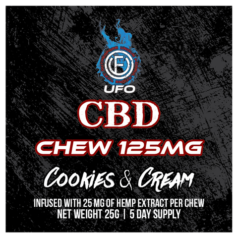 CBD Sports Chew Cookies and Cream  - 5 DAYS - UFOLabs