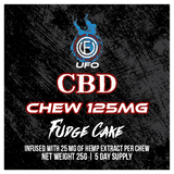 CBD Sports Chew Fudge Cake - 5 DAYS - UFOLabs